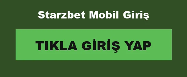 Starzbet Mobil Giriş infografik